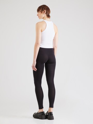 PIECES Skinny Leggings i svart