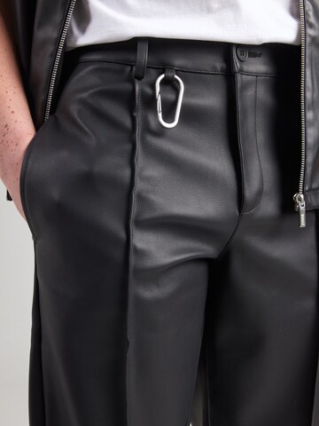 Regular Pantalon à pince EIGHTYFIVE en noir