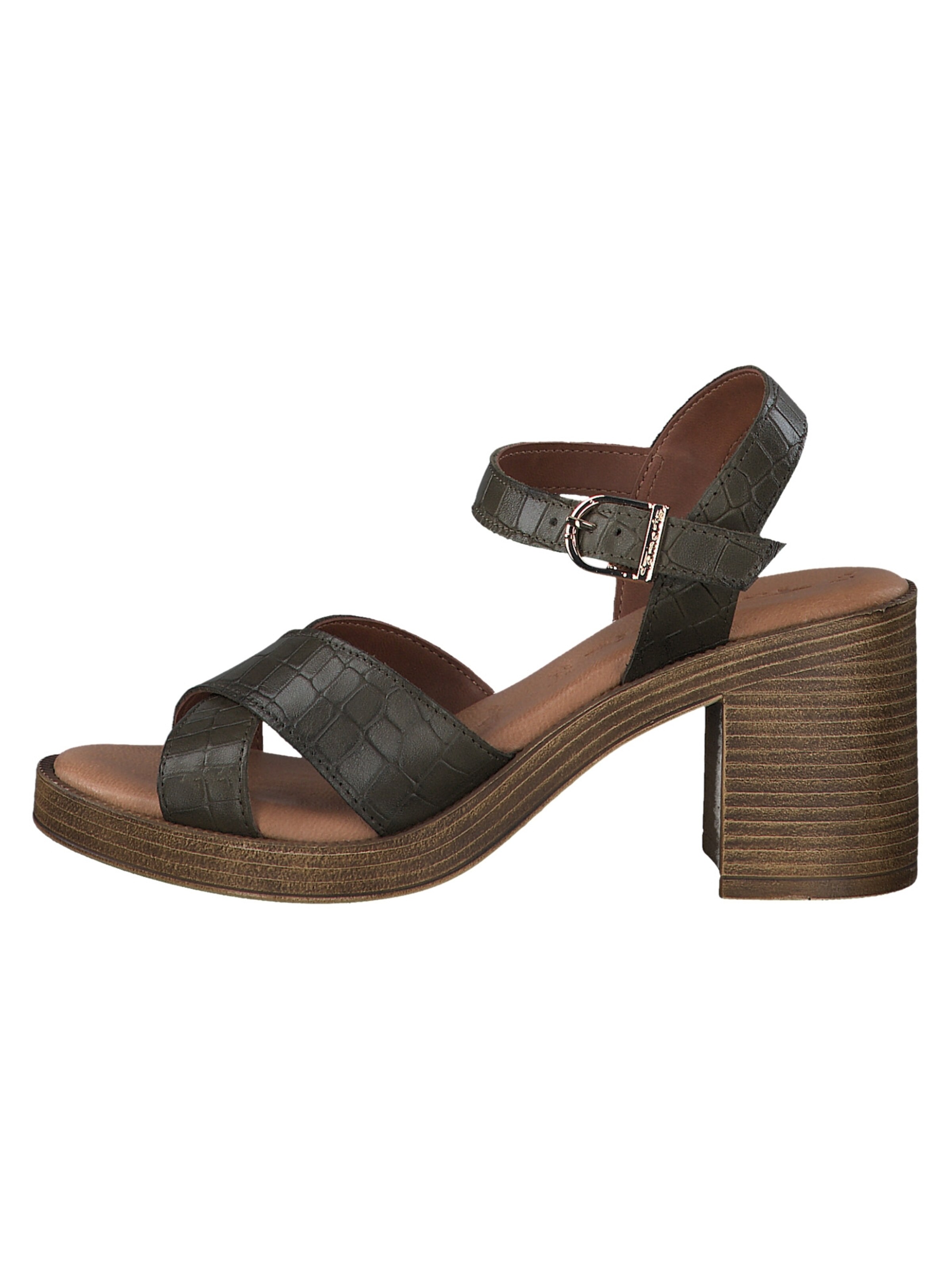 Tamaris Sandale in Grün