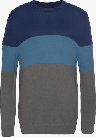 Man's World Sweater in Blue: front