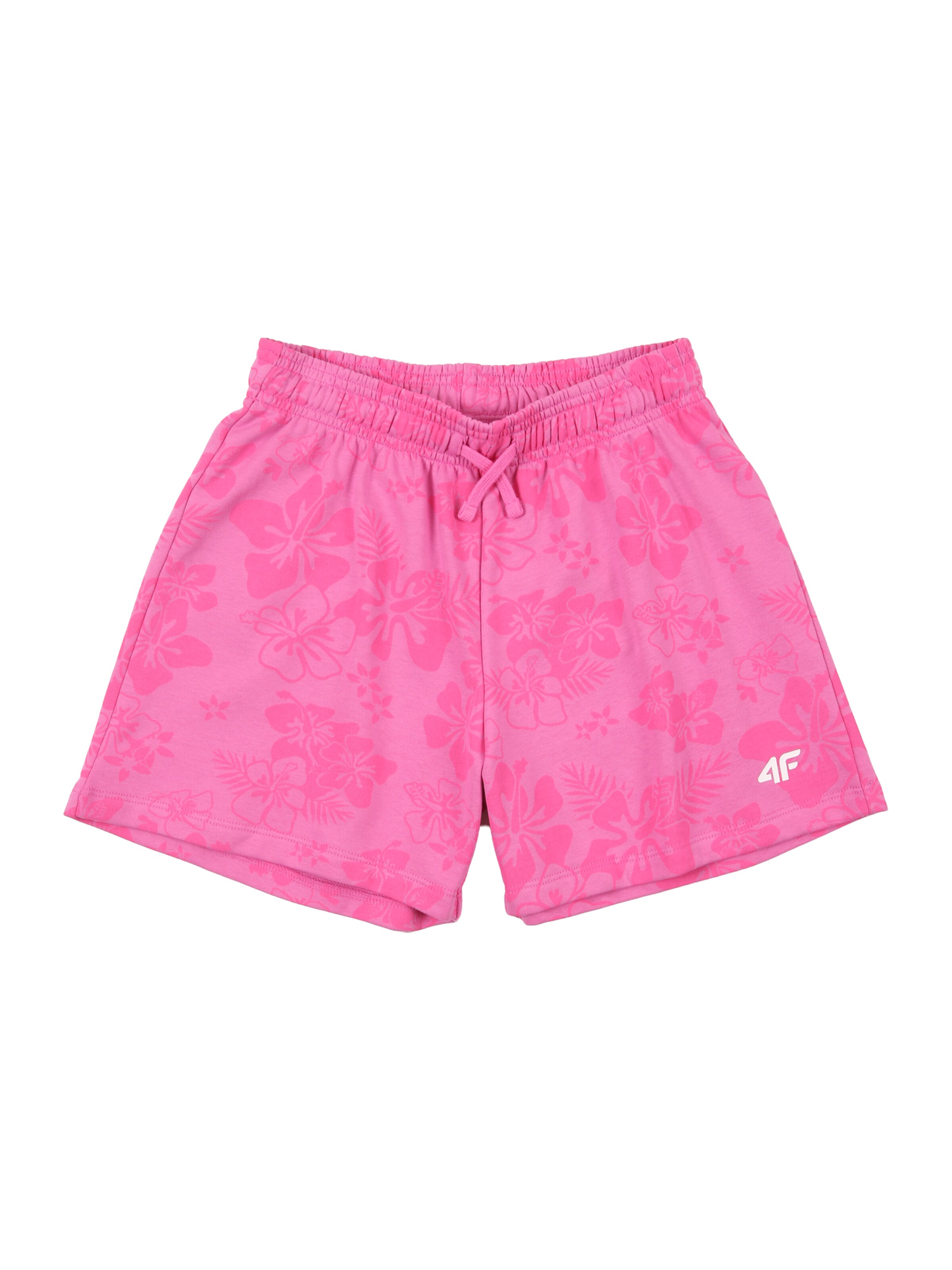 Regular Pantalon de sport 4F Junior en rose : devant