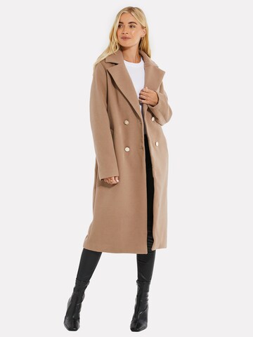 Threadbare Between-seasons coat 'Marley' in Grey