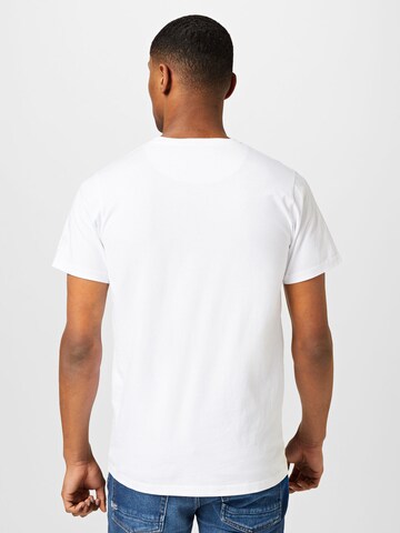 T-Shirt 'Ringside' BLS HAFNIA en blanc
