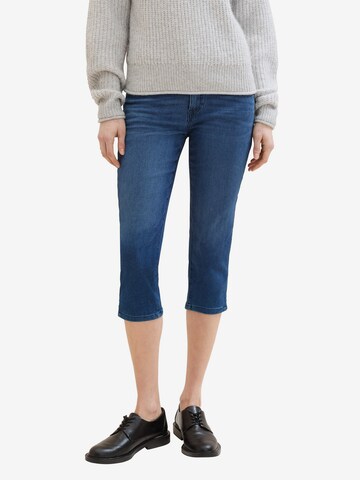 TOM TAILOR Slimfit Jeans 'Kate' in Blauw: voorkant