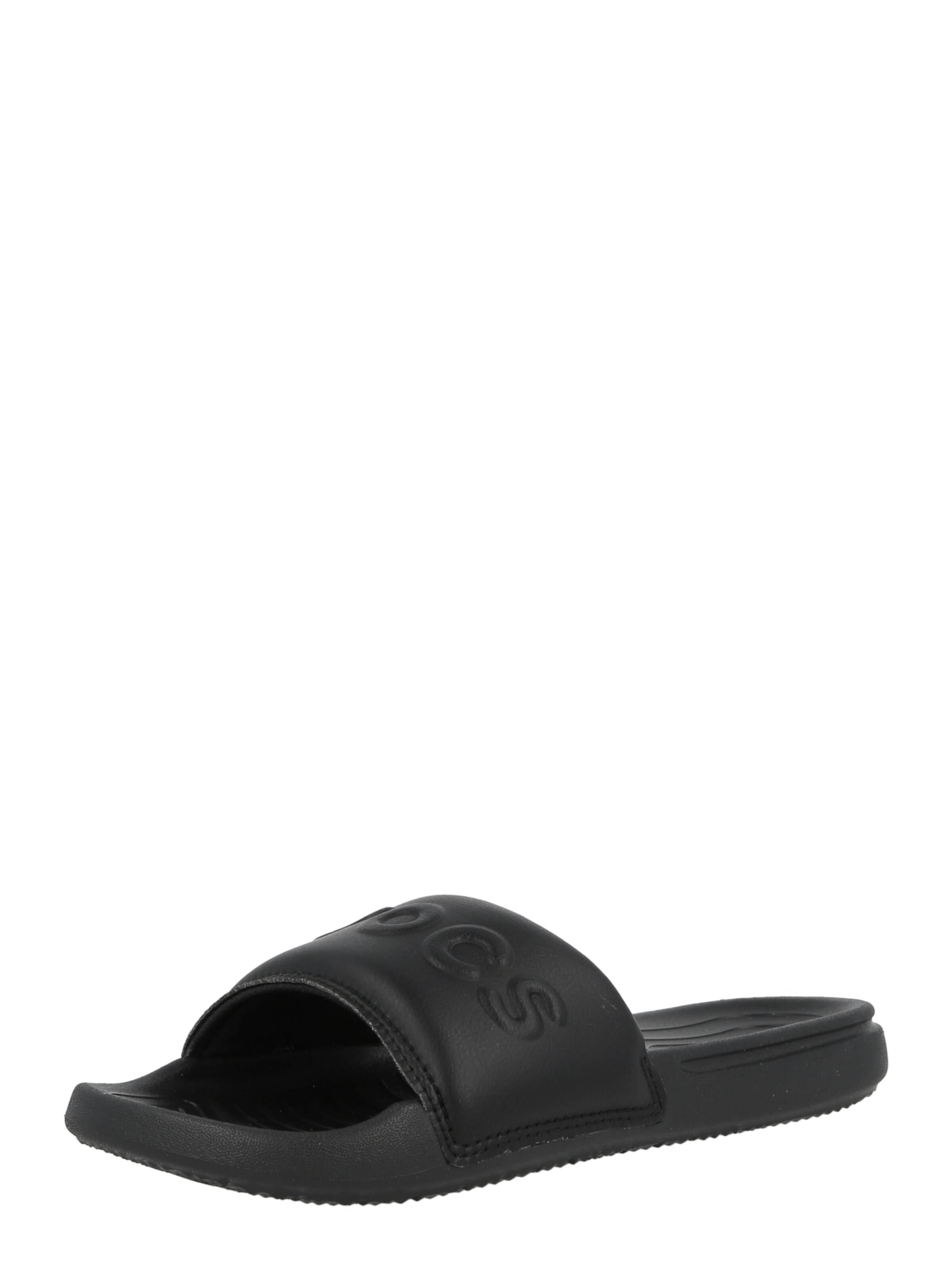 Crocs Muiltjes 'All Day' in Zwart: voorkant