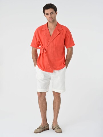 Regular fit Camicia di Antioch in arancione