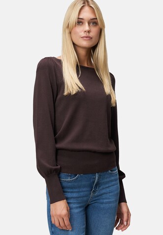 zero Sweater in Brown: front