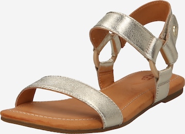 UGG Strap Sandals in Gold: front