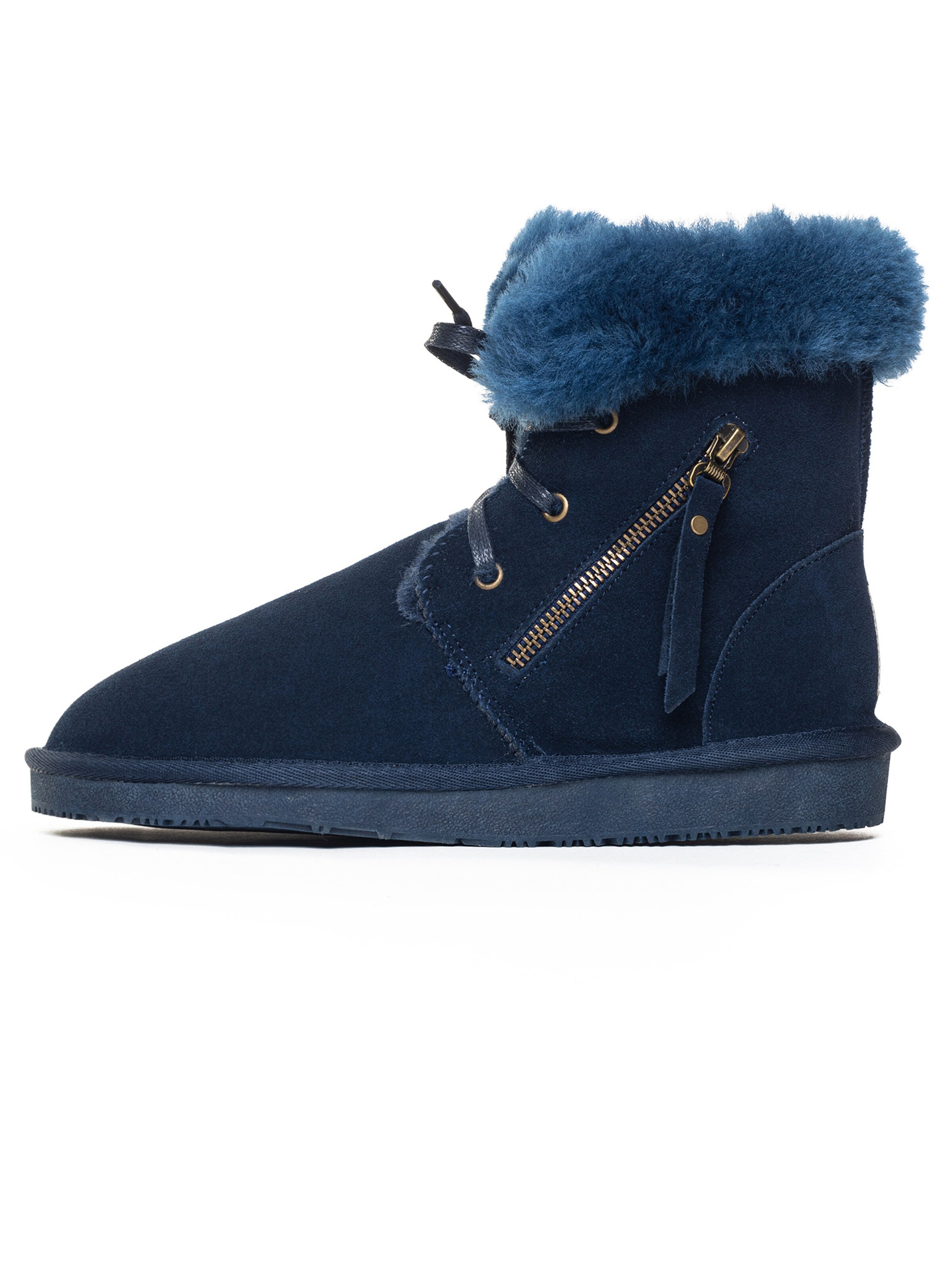Gooce Snow boots 'Agarita' in Blue: front