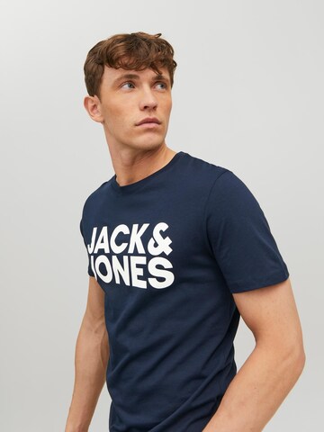 mėlyna JACK & JONES Marškinėliai