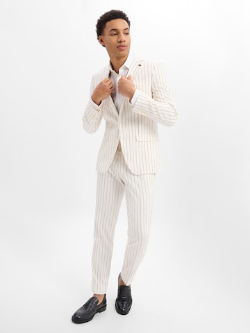 Finshley & Harding London Slim fit Business-colbert in Beige