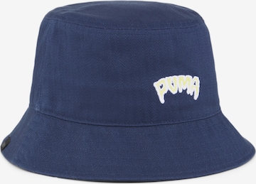 PUMA Hat in Blue: front