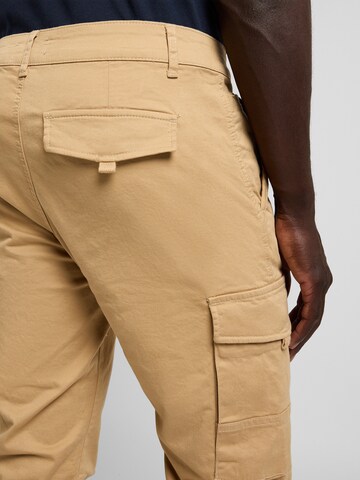 WOTEGA Slim fit Cargo Pants '341' in Beige