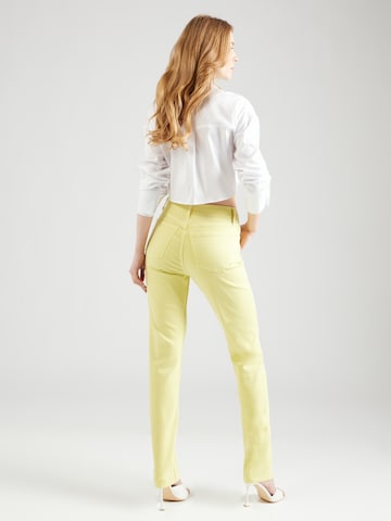 ESPRIT Slimfit Jeans 'Iconic' i gul