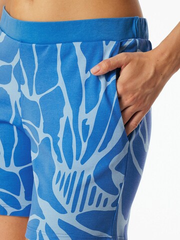 SCHIESSER Shorty ' Modern Nightwear ' in Blue