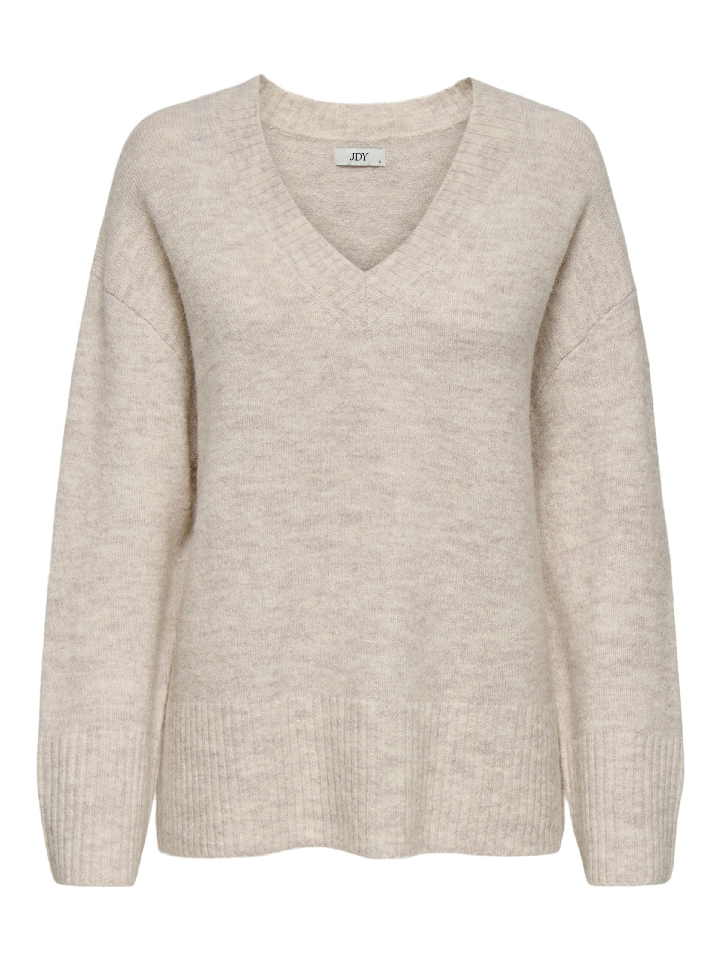 Pull-over 'MARINA' JDY en beige : devant