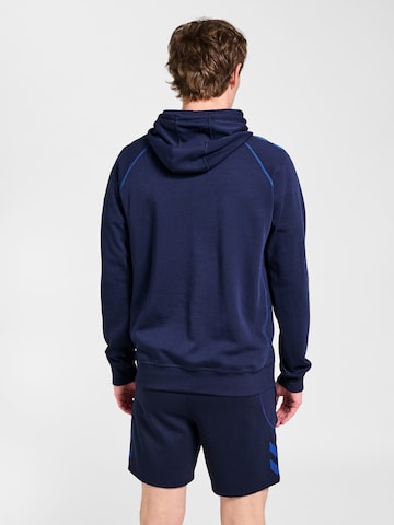 Hummel Sportsweatshirt in Blauw
