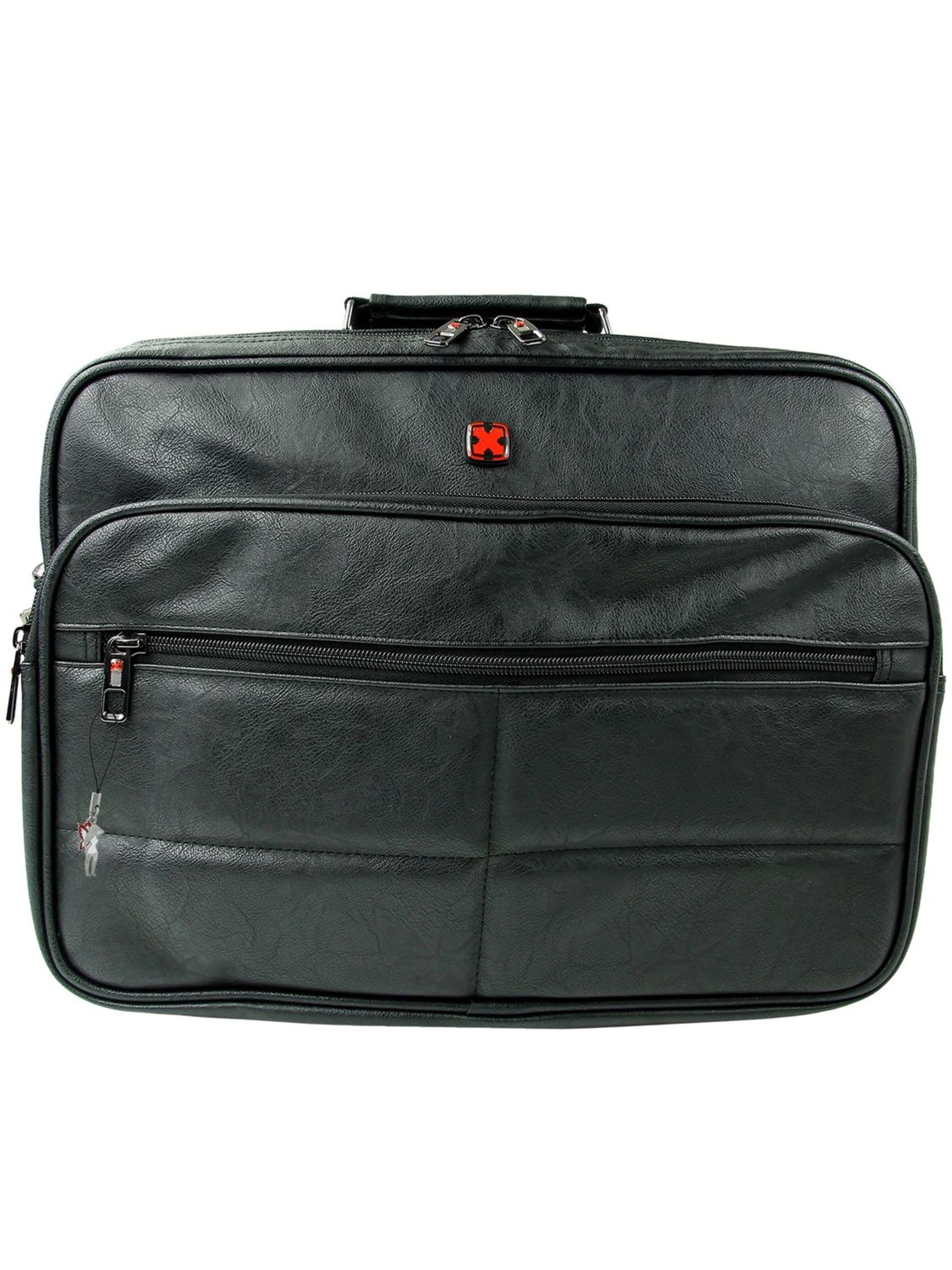 Travel N Meet - Bolso de hombro en negro: frente