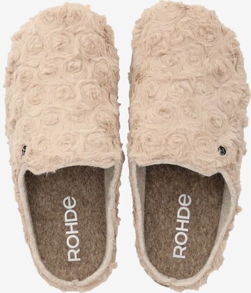 Pantoufle ROHDE en beige