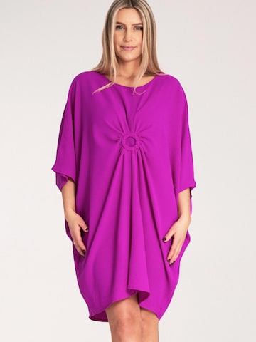 Figl Oversized jurk 'M1127' in Roze