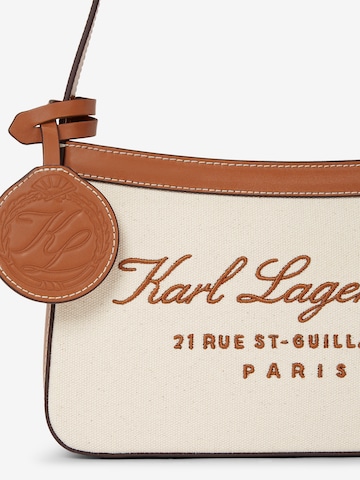 Karl Lagerfeld Наплечная сумка в Бежевый
