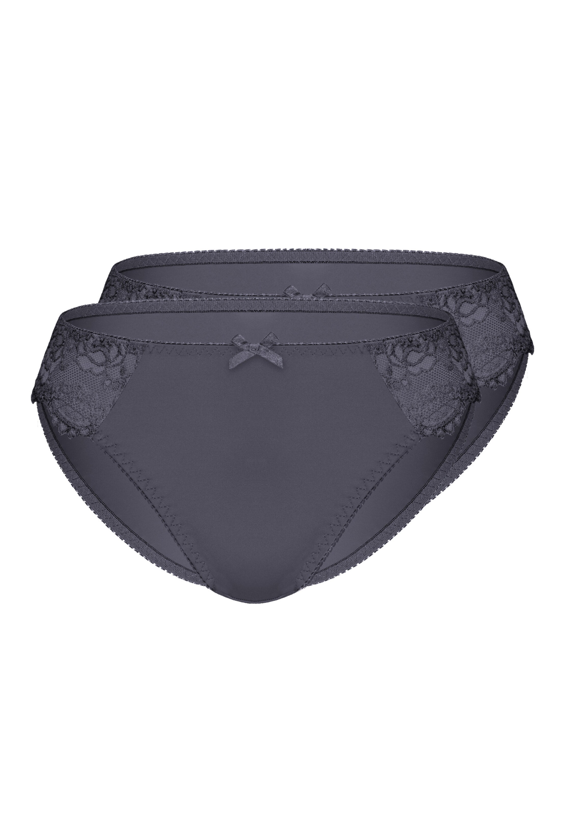 Slip 'CLASSIC LACE' sassa en noir : devant