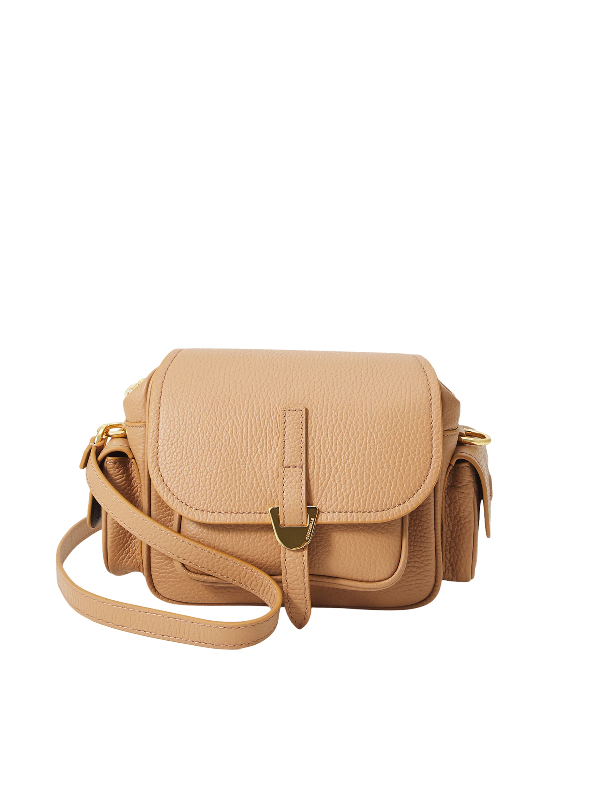 Coccinelle - Bolso de hombro 'CAMPUS' en marrón: frente