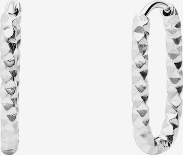 Lucardi Oorbellen in Zilver: voorkant
