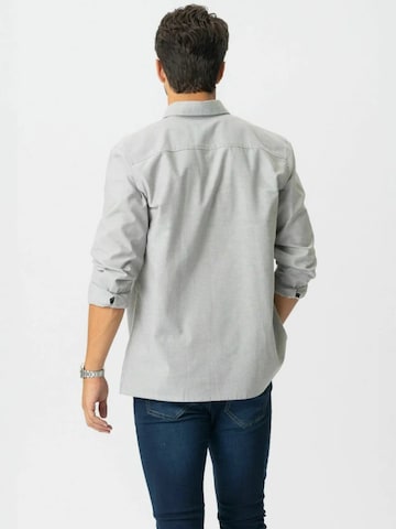 TEESHOPPEN Regular Fit Skjorte ' The Original ' i grå