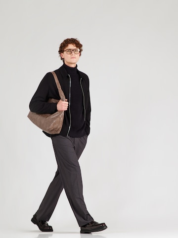 JOOP! Jeans Pulóver 'Hollio' - fekete
