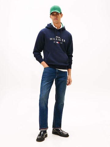 TOMMY HILFIGER Mikina 'BRAND LOVE' – modrá