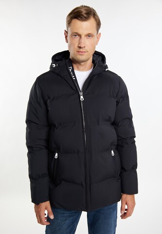 DreiMaster Maritim Funktionsjacke in Schwarz: Vorderseite