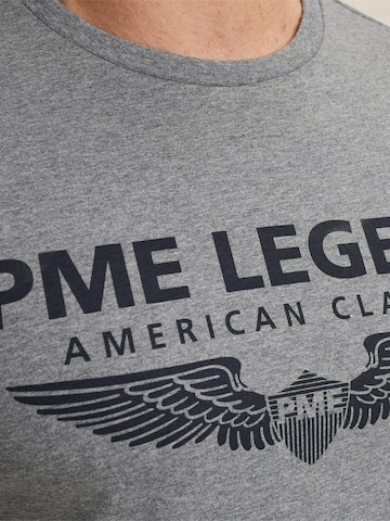 T-Shirt 'PME LEGEND - T-shirt with logo' PME Legend en gris
