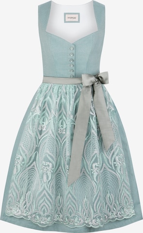 STOCKERPOINT Dirndl in Blauw: voorkant