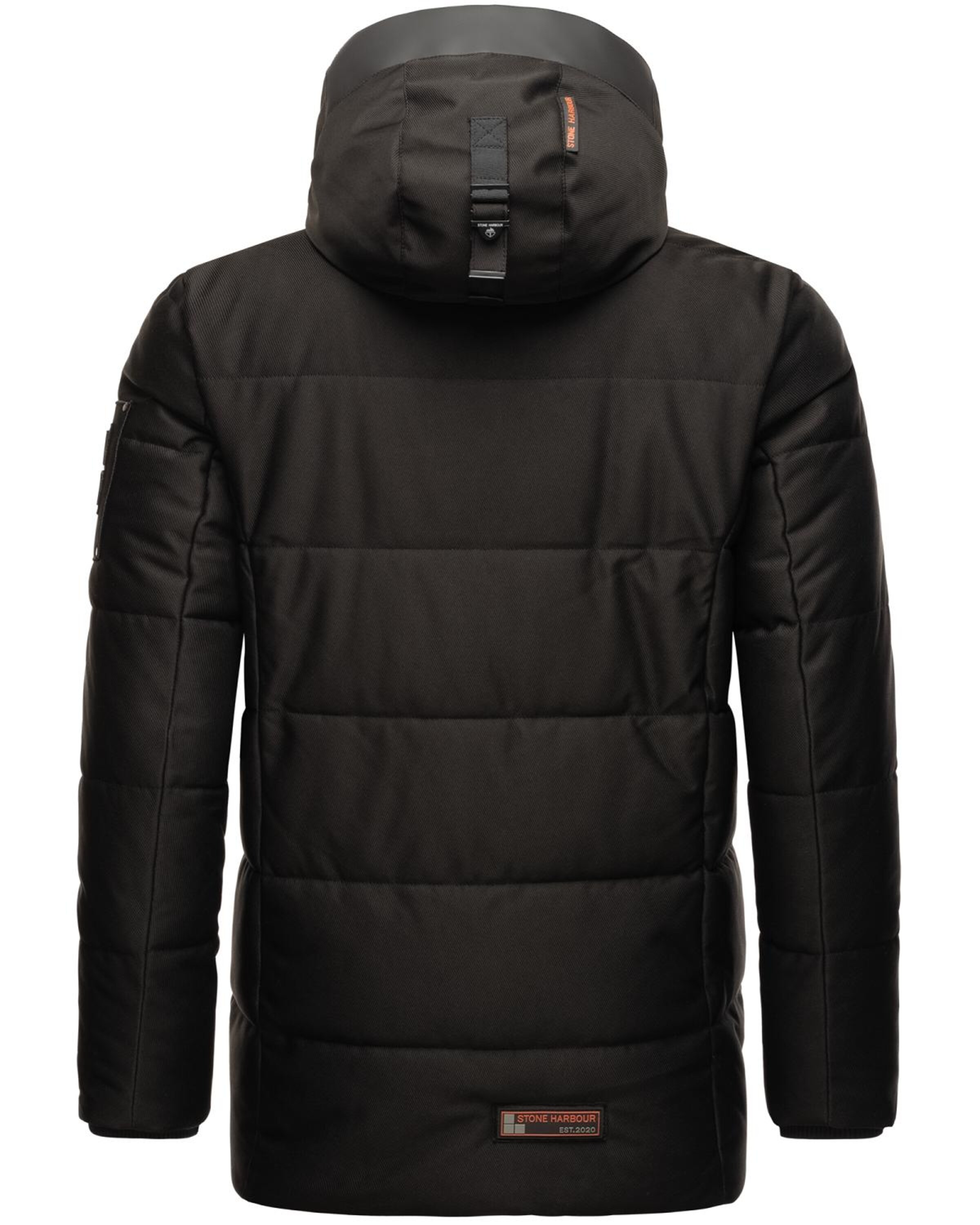 STONE HARBOUR Winter jacket 'Mitjaa' in Black