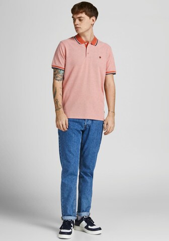 oranžinė JACK & JONES Standartinis modelis Marškinėliai 'JPRBluwin'