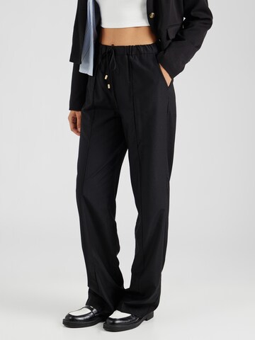 Regular Pantalon 'Rose' ABOUT YOU en noir : devant