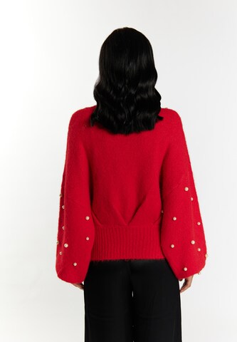 Pullover 'Dulcey' di faina in rosso