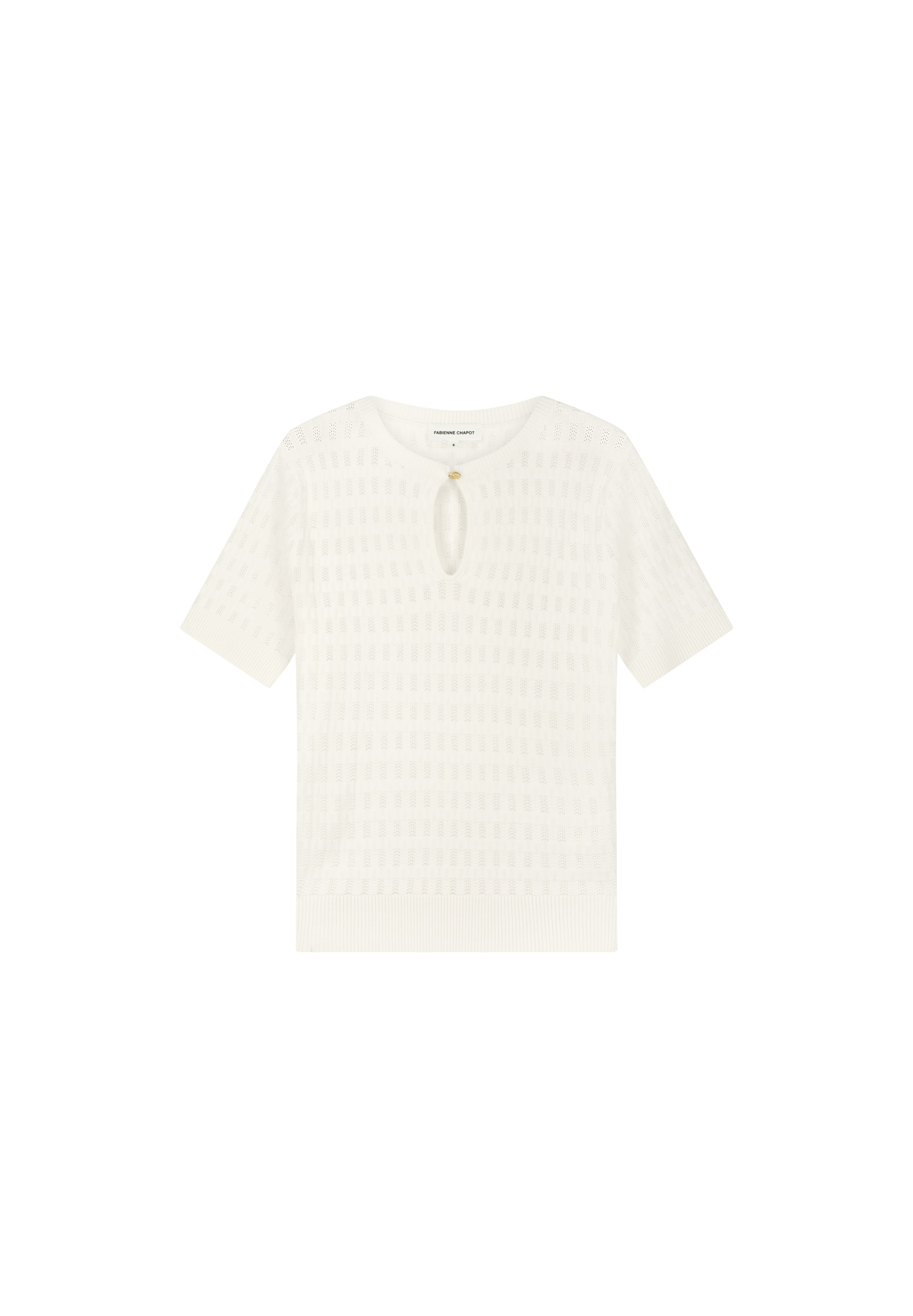 Fabienne Chapot Trui in Beige: voorkant