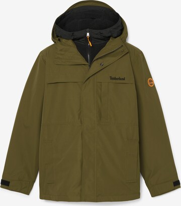 TIMBERLAND Between-seasons parka in Green: front