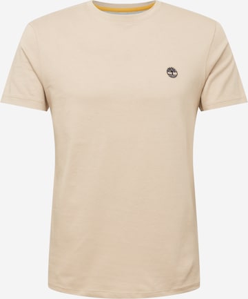 TIMBERLAND T-Shirt 'Dun-River' in Beige: predná strana