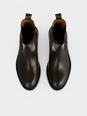 Chelsea Boots 'ADDA' Bianco en marron