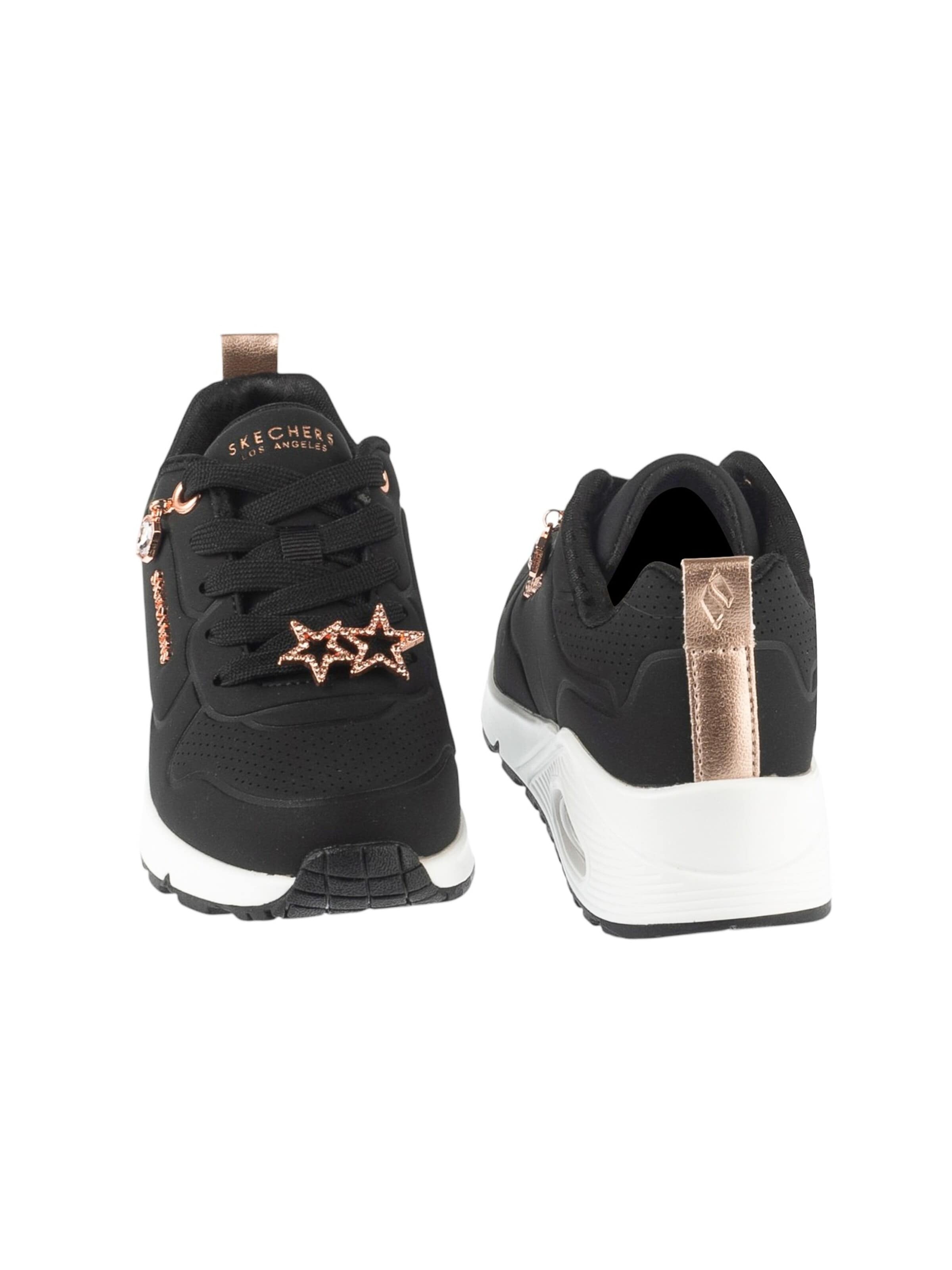 SKECHERS Trainers 'Uno Gen1 - Trendy Jewels' in Black