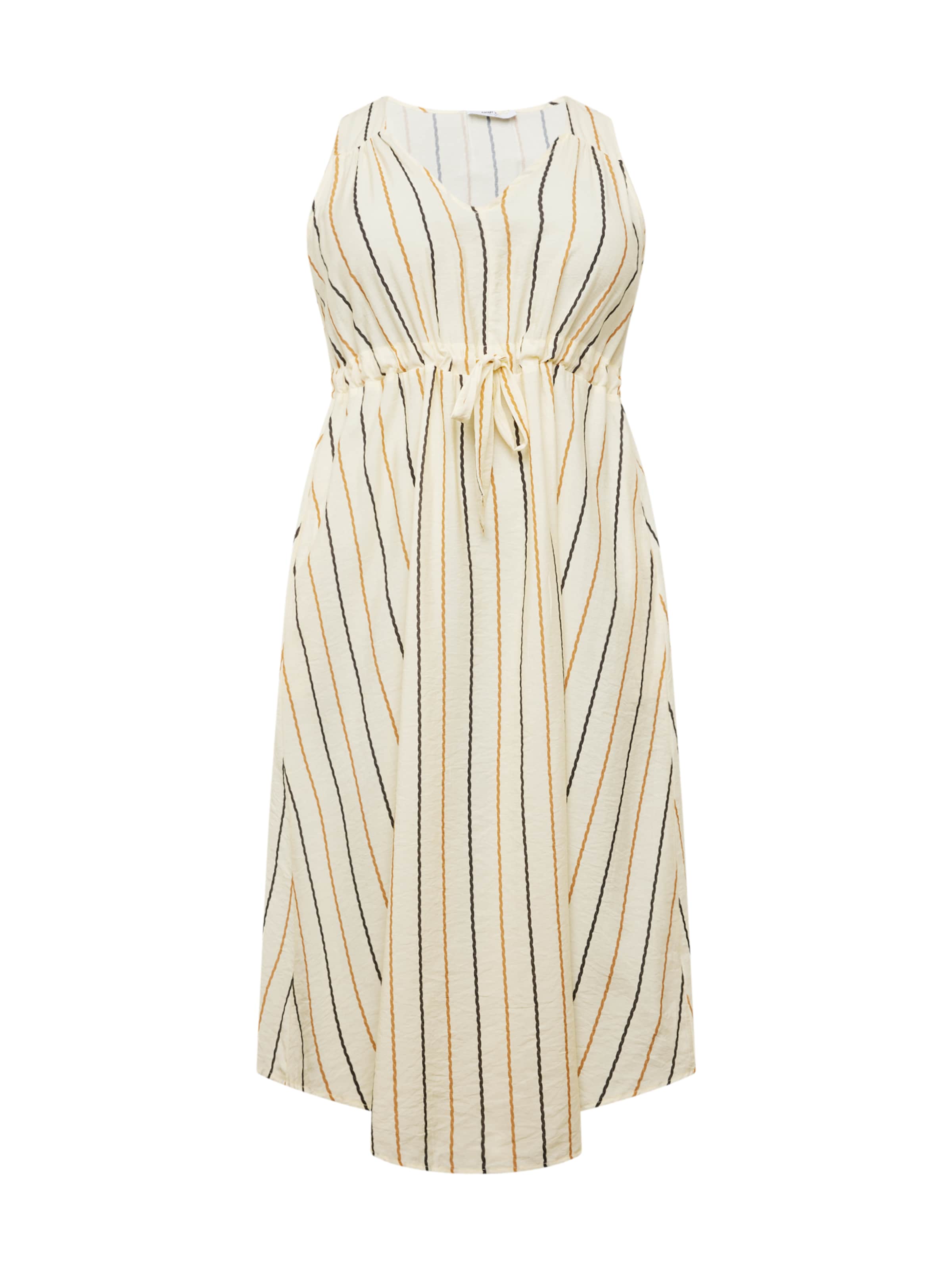 ABOUT YOU Curvy Dress 'Lina' in Yellow: front