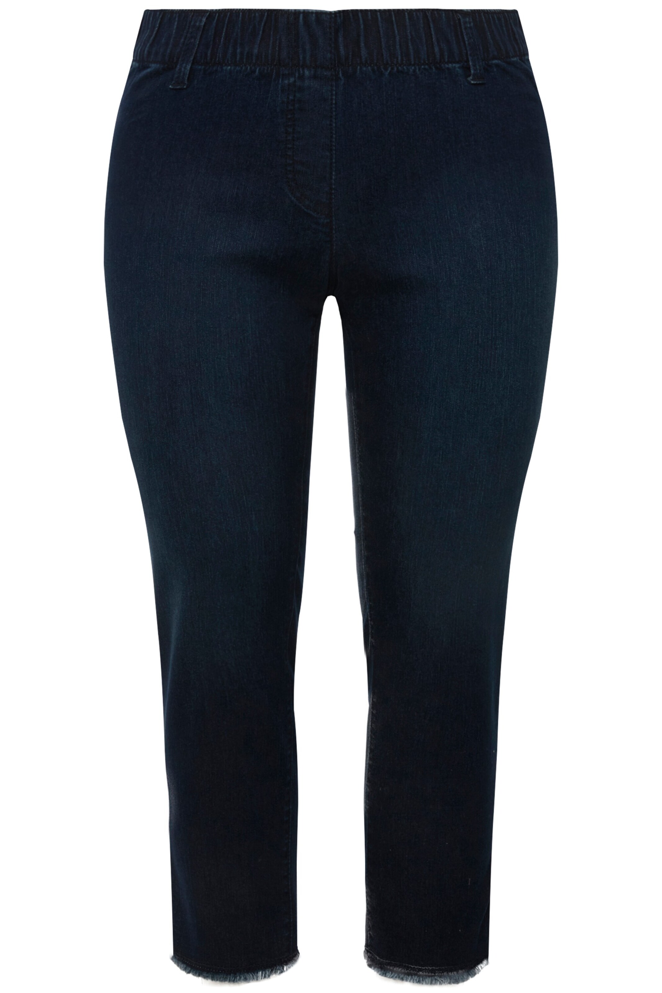 Ulla Popken Slimfit Jeans 'Sienna' in Blauw: voorkant