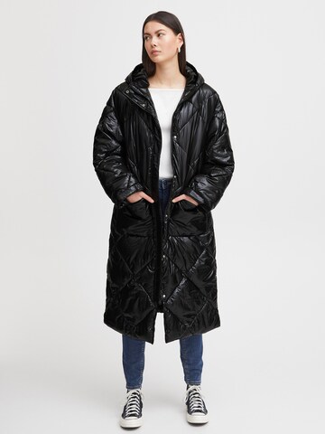 Manteau d’hiver 'FALOVA' ICHI en noir