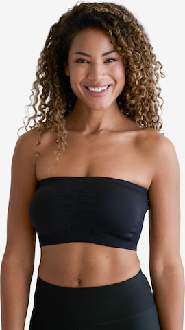 cfab by creamy fabrics Bra in Black: front