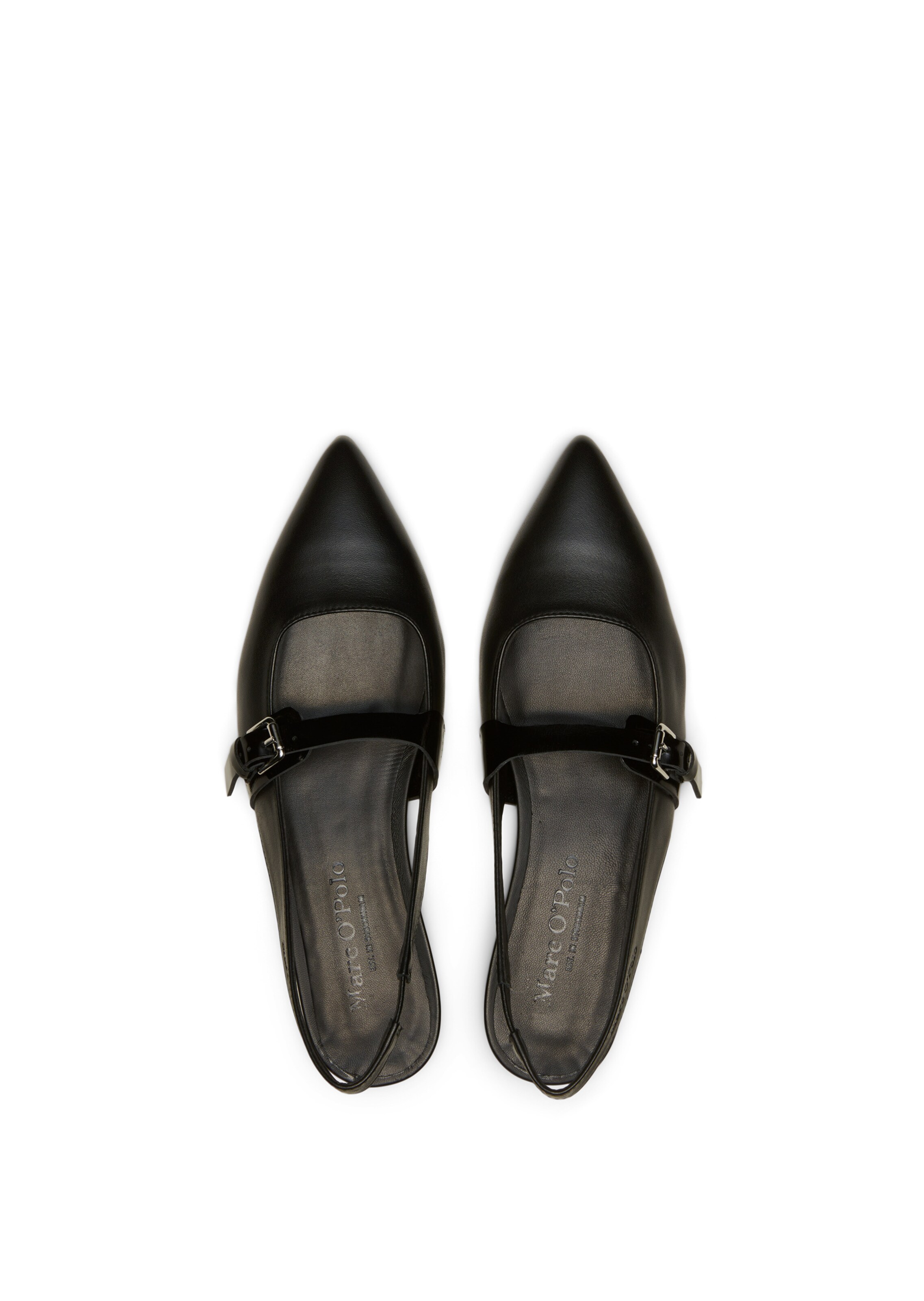 Marc O'Polo Strap sandal 'Mary-Janes' in Black