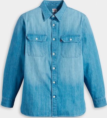 LEVI'S ® Comfort fit Button Up Shirt 'Jackson Worker' in Blue: front
