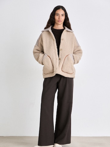 sessun - Chaqueta polar 'ICY ROCKY' en beige
